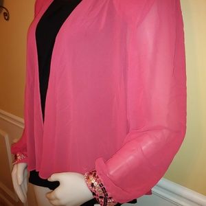 New Sheer fashions top.